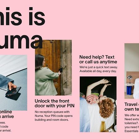 Numa Barcelona Lustre Leilighet Eksteriør bilde