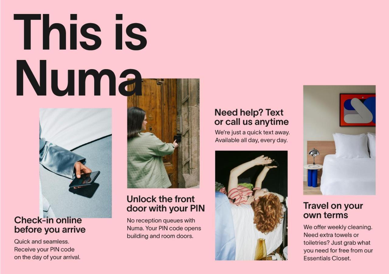 Numa Barcelona Lustre Leilighet Eksteriør bilde